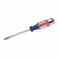 New 🔥 Wholesale 👏 Craftsman 1/8 in. X 2-1/2 in. L Slotted Screwdriver 1 pc ❤️ 💯