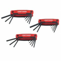 Buy 👍 Discount ✔️ Craftsman Metric and SAE Fold-Up Hex Key Set 24 pc ❤️ ⭐