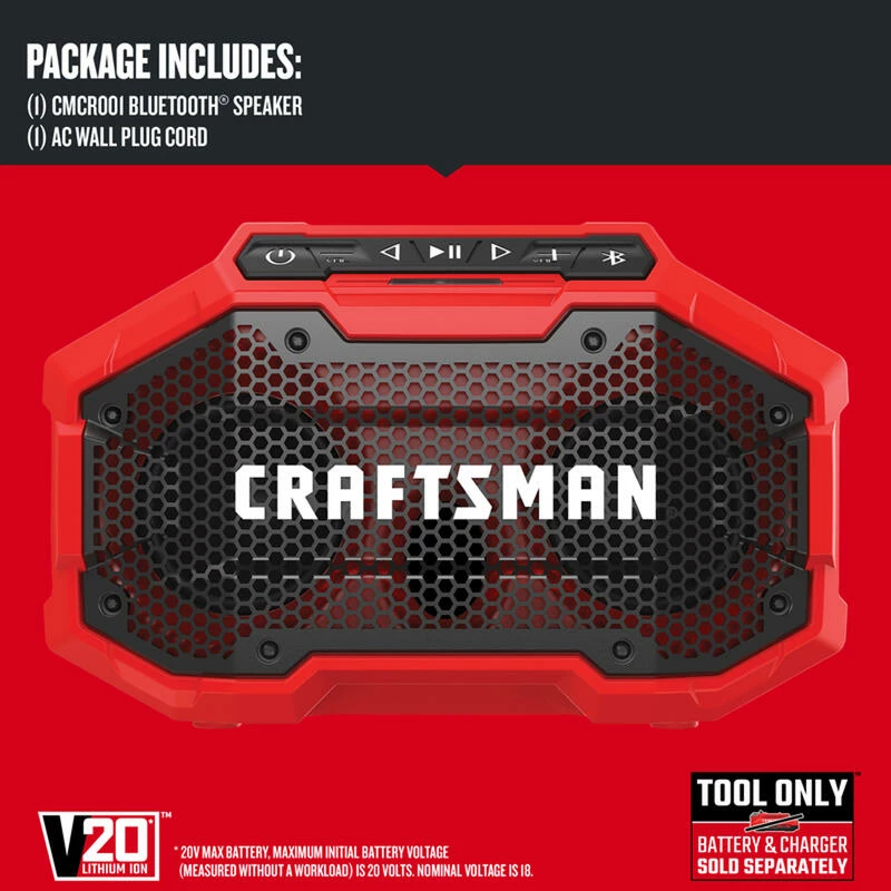 Cheap ๐งจ Best deal โญ Craftsman V20 20V MAX Wireless Bluetooth Jobsite Speaker ๐ ๐ - Image 3