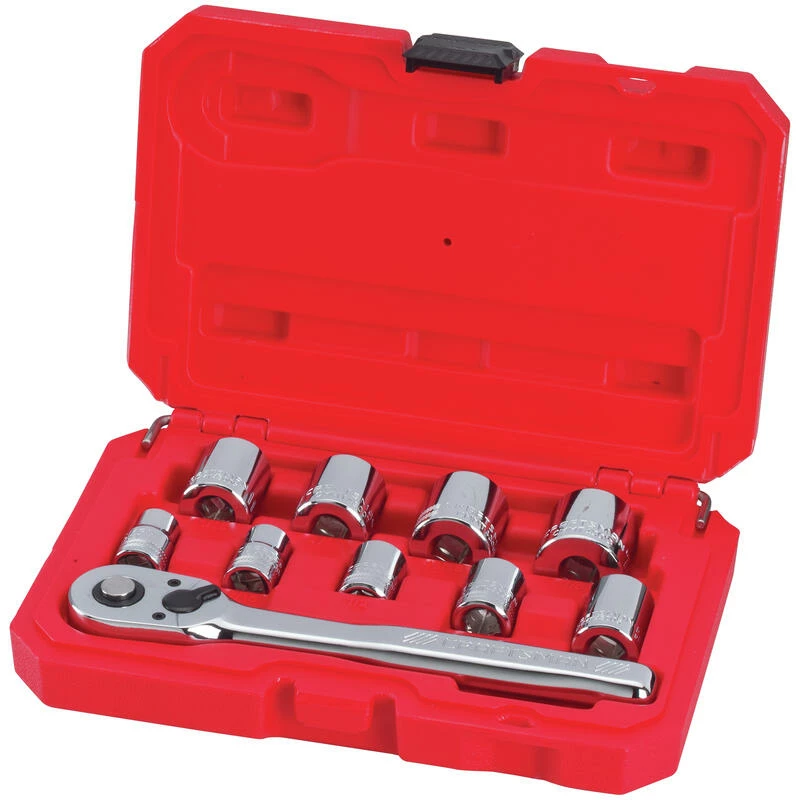 Cheapest 🎉 Hot Sale 🎉 Craftsman 3/8 in. drive SAE 6 Point Socket Set 10 pc 😍 ✔️ - Image 4