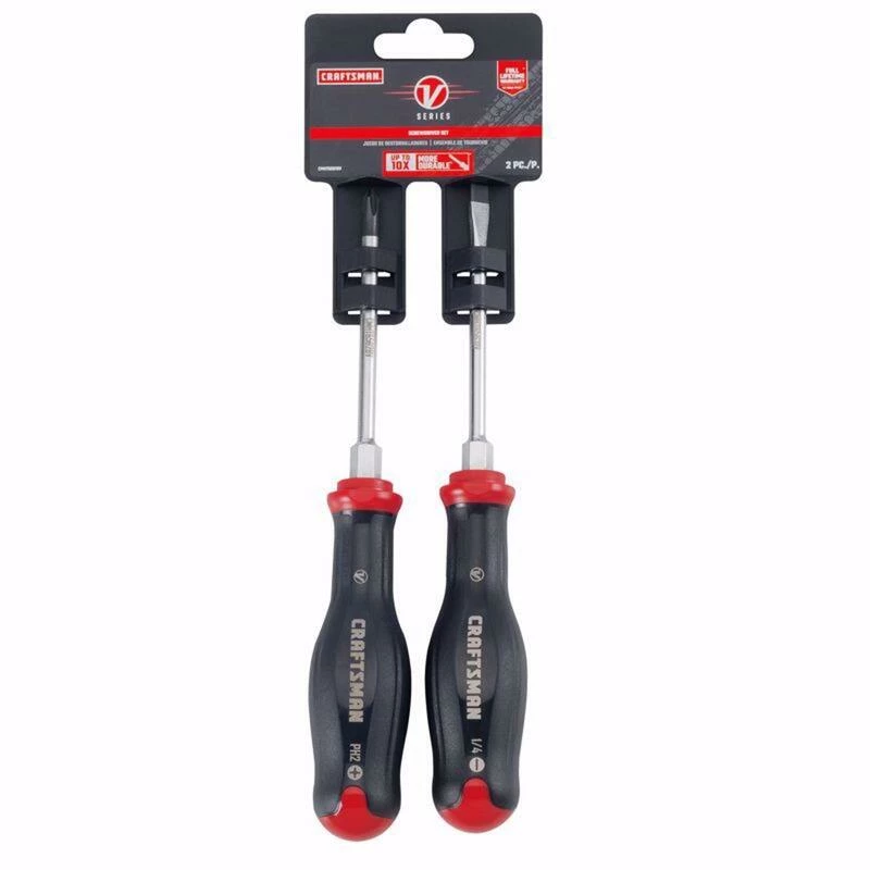 Wholesale 🎉 Cheap ⭐ Craftsman V-Series Phillips/Slotted Precision Screwdriver Set 2 pc 🔔 ⭐ - Image 7