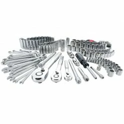 Coupon 🔥 Deals 👏 Craftsman 1/4, 3/8 and 1/2 in. drive Metric and SAE 6 and 12 Point Mechanic's Tool Set 189 pc 🧨 👏