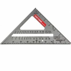 Best deal 🔔 Promo ⌛ Craftsman 7 in. L X 7 in. H Aluminum Rafter Square 🛒 👏