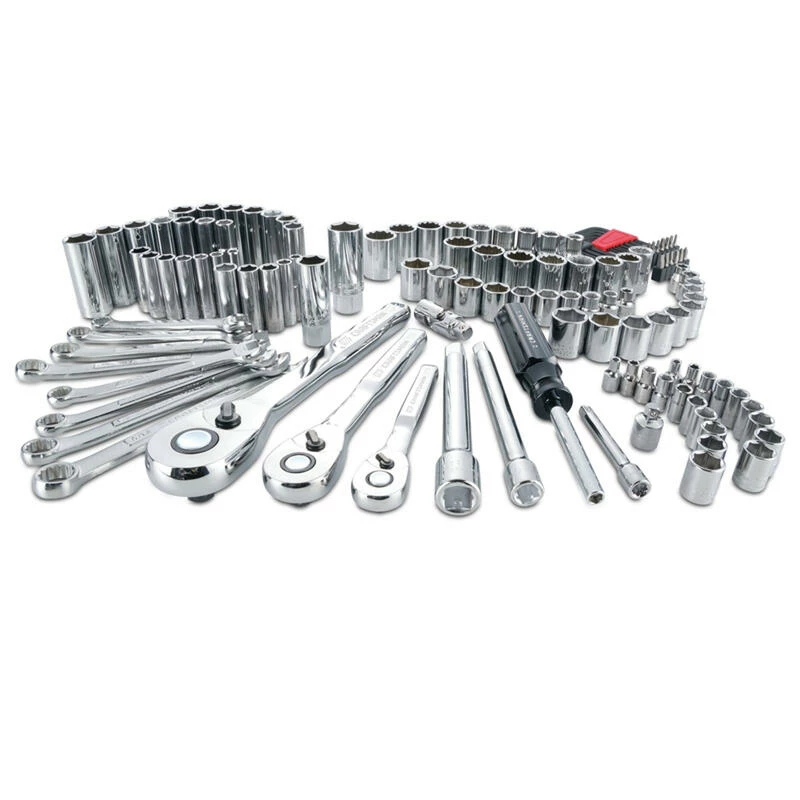 Discount 🥰 Best reviews of 😀 Craftsman 1/4, 3/8 and 1/2 in. drive Metric and SAE 6 and 12 Point Mechanic's Tool Set 135 pc 👏 ✔️