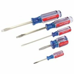 Brand new 🧨 Promo 👏 Craftsman Slotted Screwdriver Set 5 pc ⭐ ⌛
