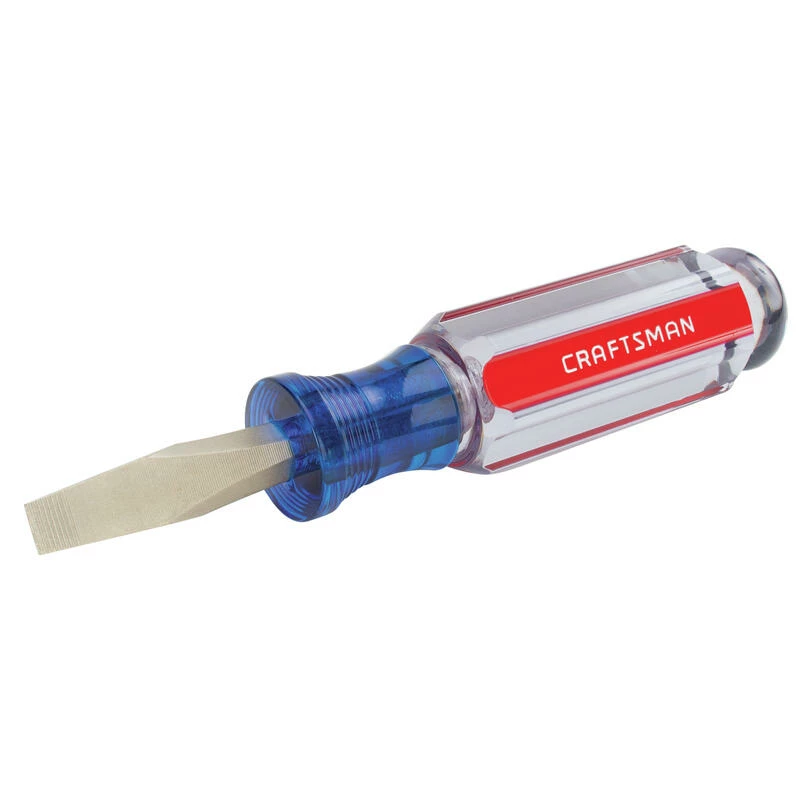 Coupon ๐ฅฐ New โจ Craftsman 3/16 in. X 1-1/2 in. L Slotted Screwdriver 1 pc ๐ ๐
