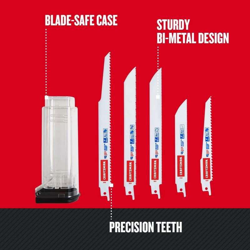 Top 10 ๐ฅ New โ๏ธ Craftsman Bi-Metal Reciprocating Saw Blade Set 11 pc ๐คฉ ๐ฅฐ - Image 4