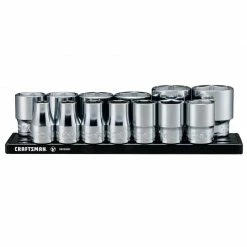 Cheap 🤩 Top 10 👏 Craftsman V-Series 1/2 in. drive SAE 6 Point Socket Set 13 pc ⭐ 🌟