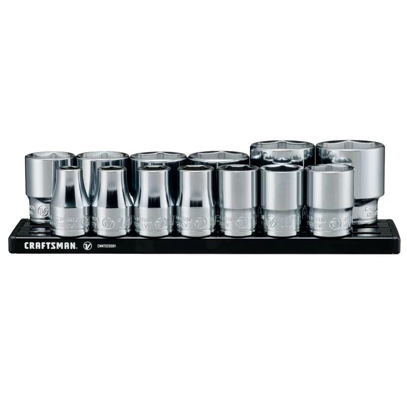 Cheap 🤩 Top 10 👏 Craftsman V-Series 1/2 in. drive SAE 6 Point Socket Set 13 pc ⭐ 🌟