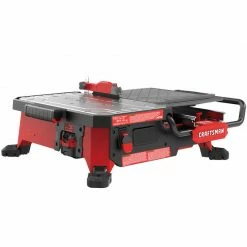 Cheapest 🧨 Hot Sale 😀 Craftsman V20 20 V Cordless 7 in. Wet Tile Saw Kit (Battery & Charger) 🌟 🛒