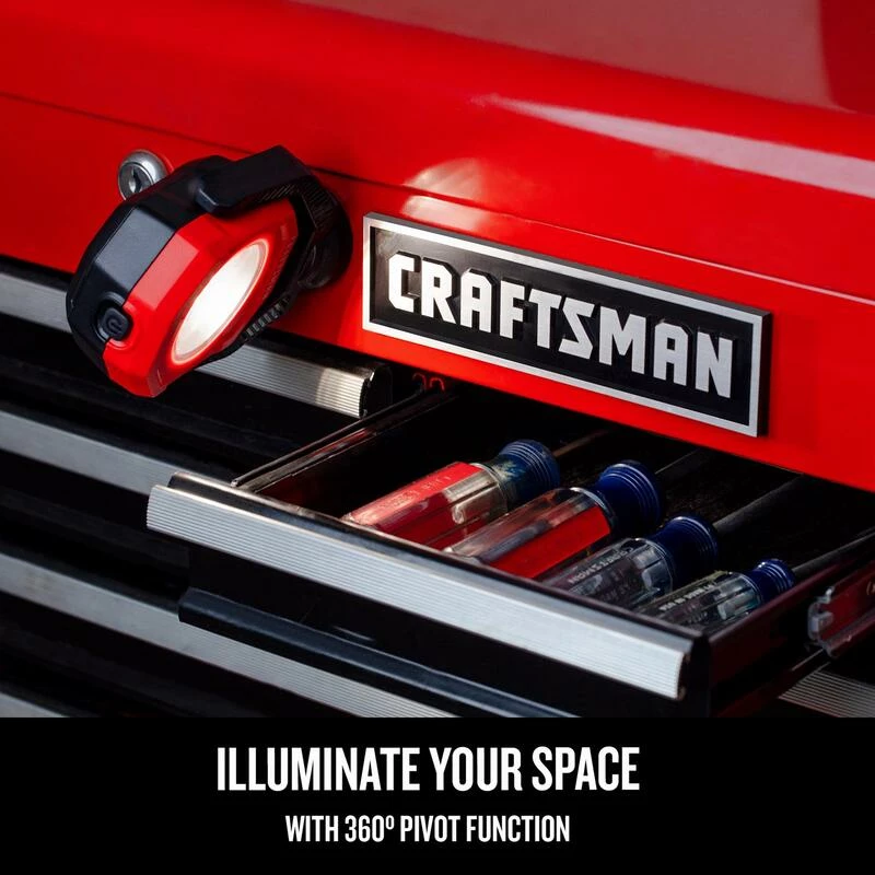 Hot Sale ๐ฏ Brand new ๐ Craftsman 200 lm LED Battery Magnetic Pivot Light ๐ฏ ๐งจ - Image 3