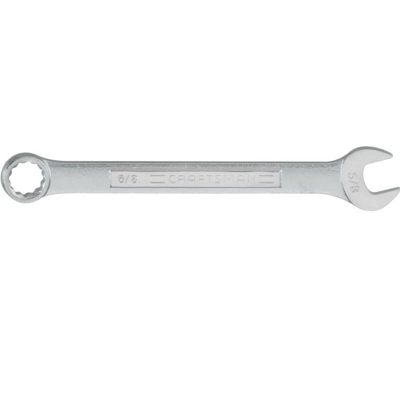 Coupon ⭐ Best Sale 🔥 Craftsman 5/8 in. X 5/8 in. 12 Point SAE Combination 🔧 Wrench 8 in. L 1 pc 🔔 🛒