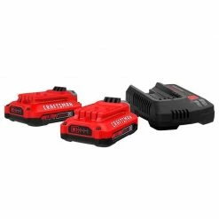 Buy ๐ Outlet ๐ Craftsman 20V MAX 20 V 2 Ah Lithium-Ion Starter Kit 3 pc ๐ โค๏ธ