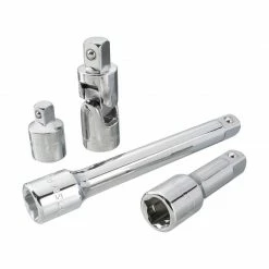 Brand new ๐ Cheap ๐ Craftsman 1/2 in. drive S Metric and SAE Socket Accessory Set 4 pc โญ ๐