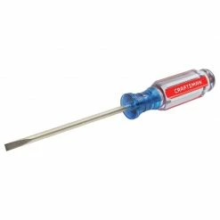 Promo 😀 Flash Sale 💯 Craftsman 3/16 in. X 4 in. L Slotted Screwdriver 1 pc ✔️ 👍