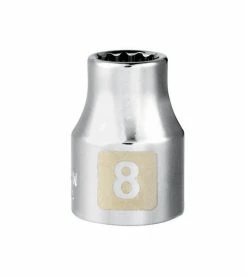 Outlet 🧨 Flash Sale ✨ Craftsman 8 mm X 3/8 in. drive Metric 12 Point Standard Socket 1 pc 👍 ⭐