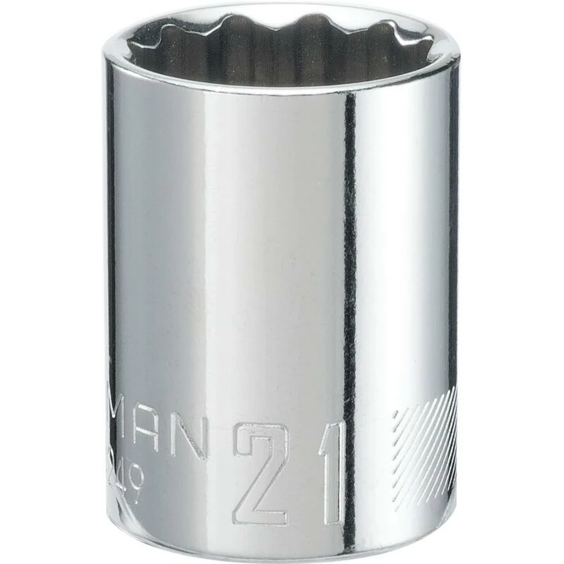 Budget ๐ Discount โ Craftsman 21 mm X 1/2 in. drive 12 Point Standard Shallow Socket 1 pc ๐ โจ
