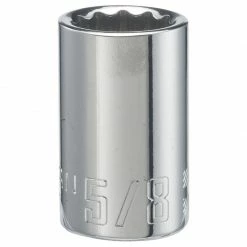 Deals 🥰 Wholesale 👏 Craftsman 5/8 in. X 1/2 in. drive SAE 12 Point Shallow Socket 1 pc 🛒 😍