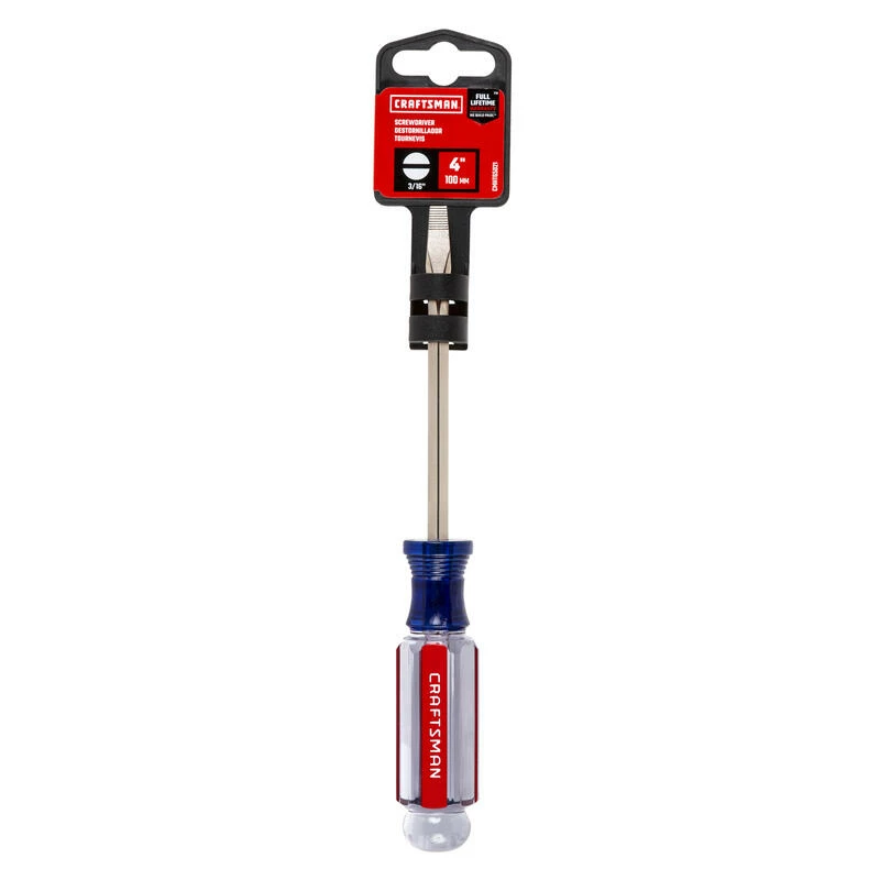 Coupon ๐ Best Sale ๐งจ Craftsman 3/16 in. X 4 in. L Slotted Screwdriver 1 pc โค๏ธ โจ - Image 3