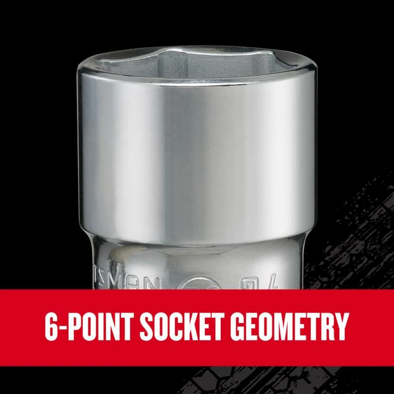 Deals ๐ Discount โ๏ธ Craftsman V-Series 1/2 in. drive Metric 6 Point Socket Set 13 pc ๐ ๐ - Image 3