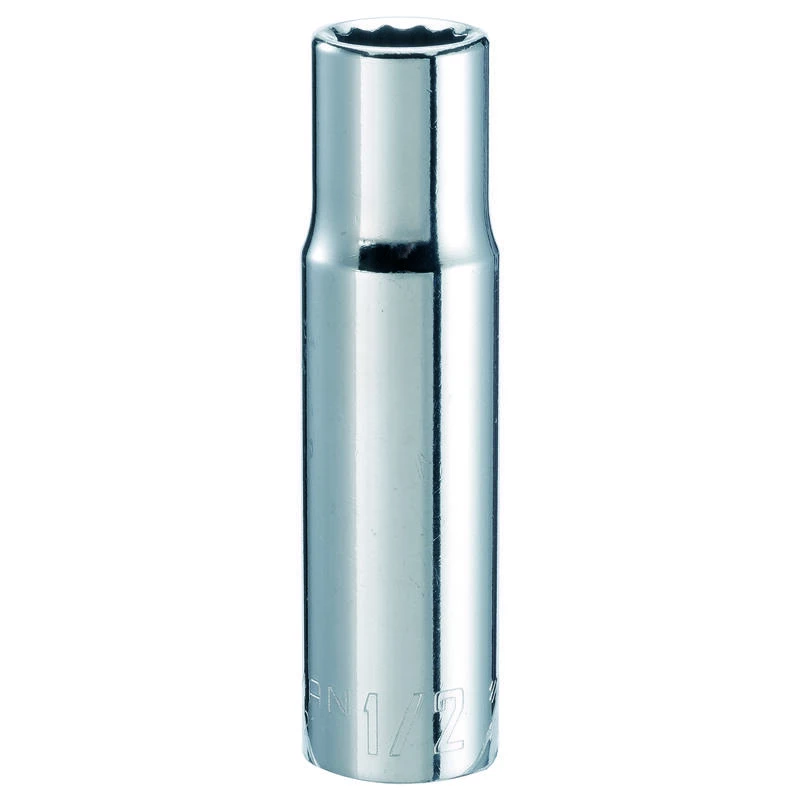 Buy 🔥 Budget 🎁 Craftsman 1/2 in. X 1/2 in. drive SAE 12 Point Deep Deep Socket 1 pc 🔔 🔔