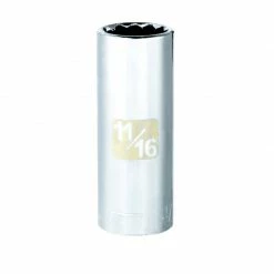New ๐งจ Flash Sale ๐ Craftsman 11/16 in. X 3/8 in. drive SAE 12 Point Deep Socket 1 pc ๐ ๐