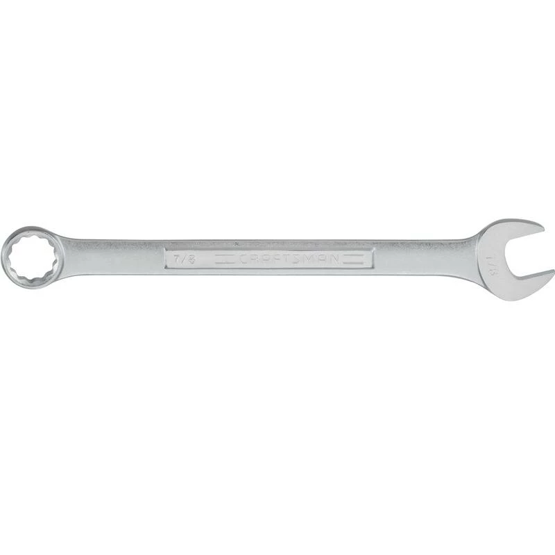 Brand new 🥰 Top 10 🛒 Craftsman 7/8 in. X 7/8 in. 12 Point SAE Combination 🔧 Wrench 11.5 in. L 1 pc 🌟 😍