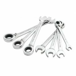 Cheap 🤩 Hot Sale ⌛ Craftsman 12 Point Metric Reversible Ratcheting Combination 🔧 Wrench Set 7 pc 🔥 ❤️