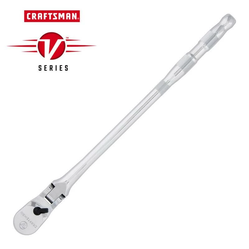 Best Pirce ๐ New โญ Craftsman V-Series 1/2 in. drive Long Flex Head Ratchet 96 teeth โ๏ธ ๐ - Image 2