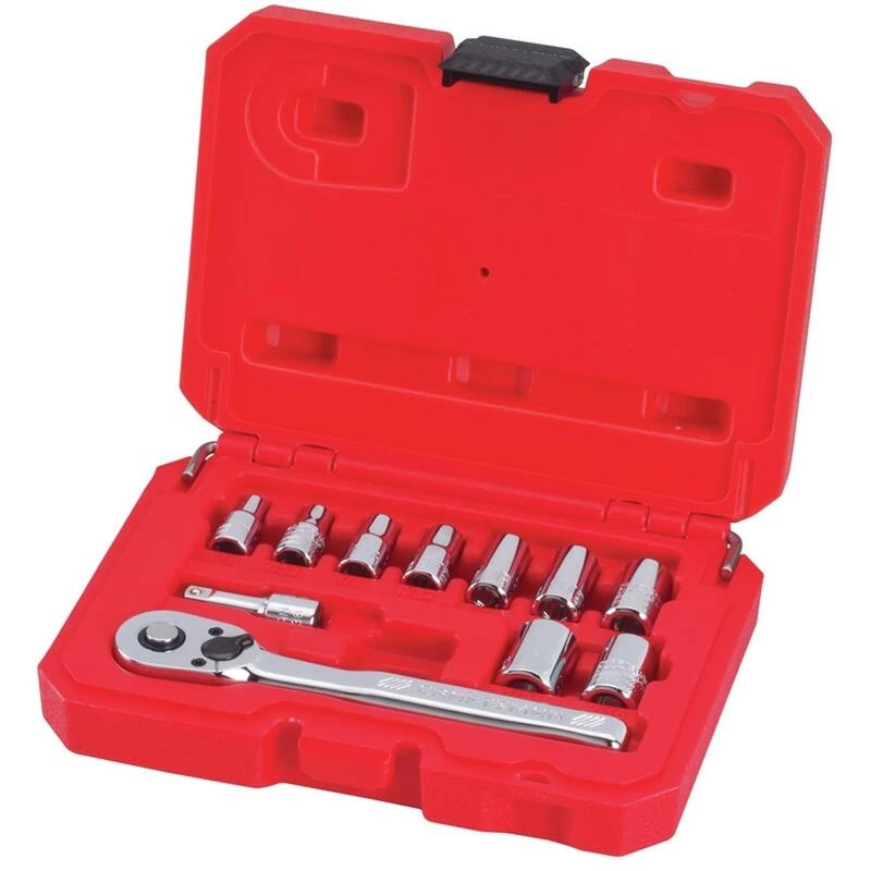 Best deal ๐ Wholesale ๐ Craftsman 1/4 in. drive SAE 6 Point Socket and Ratchet Set 11 pc ๐ฅ ๐ - Image 2