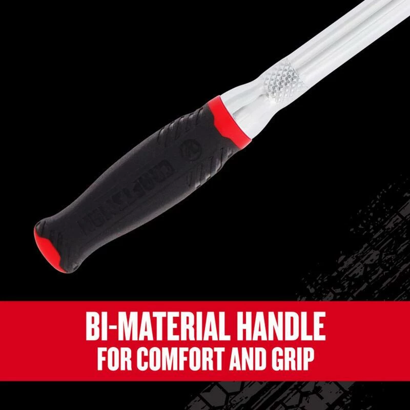 Hot Sale โจ Best deal ๐ฅ Craftsman V-Series 1/4 in. drive Comfort Grip Long Flex Head Ratchet 80 teeth ๐ฅ ๐ - Image 4