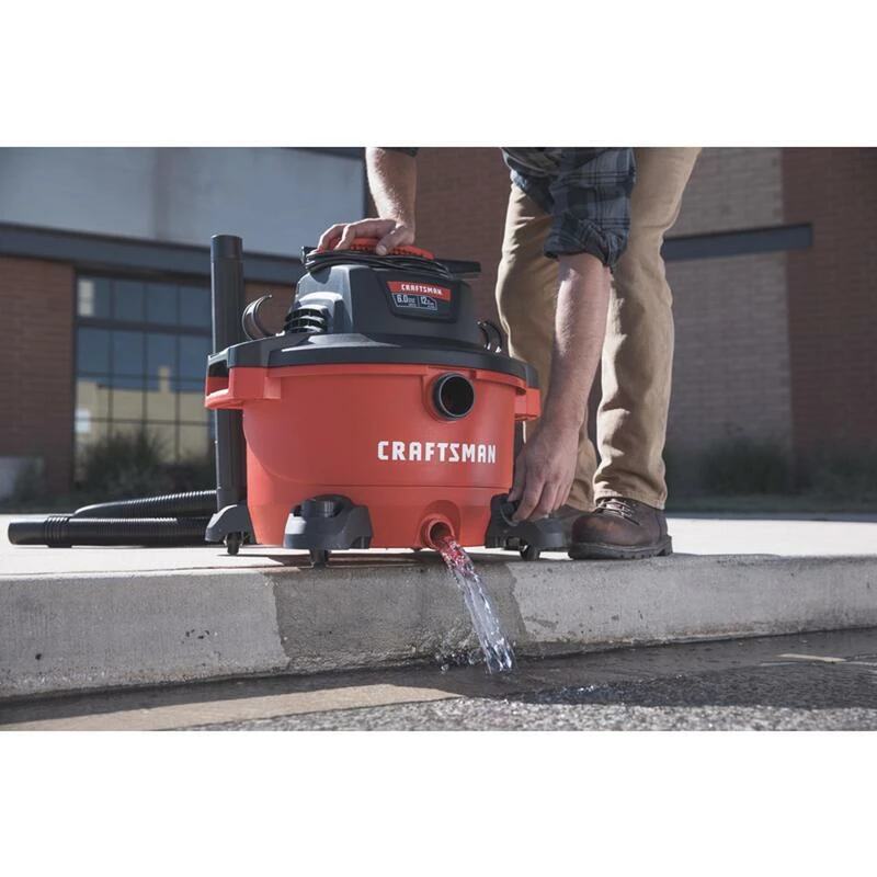 New ๐ฏ Flash Sale โญ Craftsman 12 gal Corded Wet/Dry Vacuum 10.5 amps 120 V 6 HP ๐คฉ ๐ - Image 9