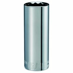 Best Sale ๐ฅฐ Wholesale โจ Craftsman 15/16 in. X 1/2 in. drive SAE 12 Point Deep Deep Socket 1 pc ๐ โญ