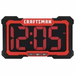 Budget 😍 Cheap ❤️ Craftsman Instant Read Digital LED Clock 🤩 ⭐
