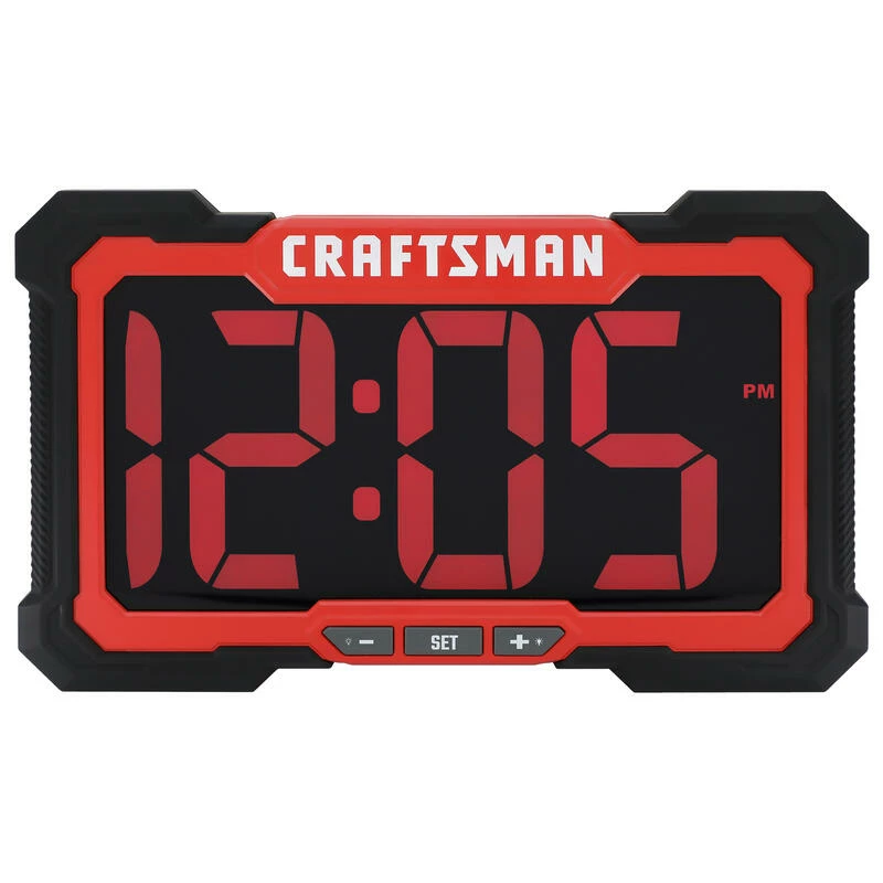 Budget 😍 Cheap ❤️ Craftsman Instant Read Digital LED Clock 🤩 ⭐
