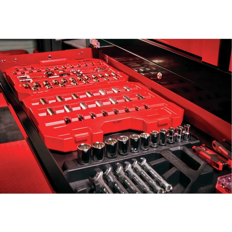 Deals 😍 Flash Sale ❤️ Craftsman 3/8 in. X 1/4 and 3/8 in. drive Metric and SAE 6 Point Mechanic's Tool Set 81 pc ❤️ 🛒 - Image 4