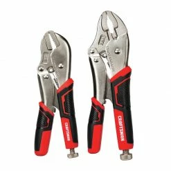 New 😍 Budget 🎉 Craftsman 2 pc Drop Forged Steel Straight Jaw Locking Pliers Set 🔥 ⭐
