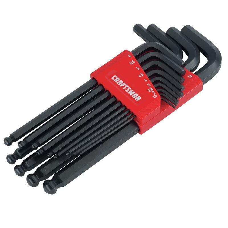 Discount ๐ Flash Sale ๐ฅ Craftsman Assorted Metric Long and Short Arm Ball End Hex Key Set 13 pc ๐ฅ โ - Image 2