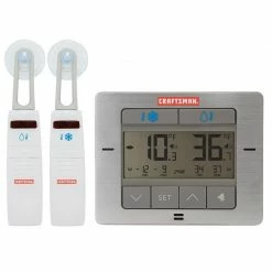 Best Sale 🛒 Flash Sale 🔥 Craftsman Instant Read Digital Freezer/Refrigerator Thermometer 🎁 🎉