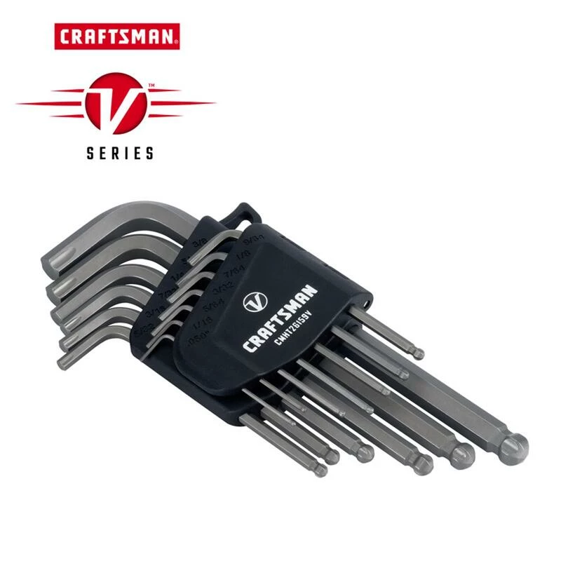 Coupon โค๏ธ Best deal ๐ Craftsman V-Series X-Tract Technology SAE L-Handle Ball End Hex Key Set 13 pc ๐คฉ ๐ - Image 2