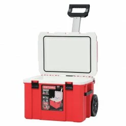 Promo 💯 Top 10 🔥 Craftsman VersaStack Black/Red 30 qt Cooler 🎁 ✔️