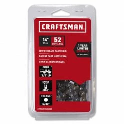 Discount 🌟 Outlet ✔️ Craftsman 14 in. 52 links Low Kickback Saw Chain 🔥 🌟