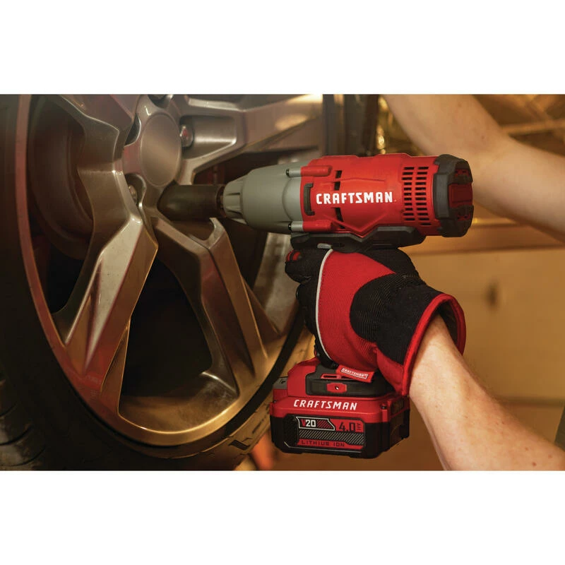 Best reviews of ๐คฉ Cheapest ๐งจ Craftsman 20 V 1/2 in. Cordless Brushed Impact ๐ง Wrench Tool Only ๐ โ๏ธ - Image 7