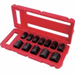 Wholesale 🛒 Buy 👏 Craftsman 1/2 in. drive Metric 6 Point Shallow Socket Set 12 pc ⭐ 🥰