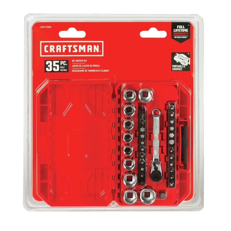Cheapest ๐ Best Pirce โค๏ธ Craftsman 1/4 in. drive Metric and SAE 6 Point Right Angle Right Angle Ratcheting Bit Driver Set 35 โค๏ธ ๐งจ - Image 5