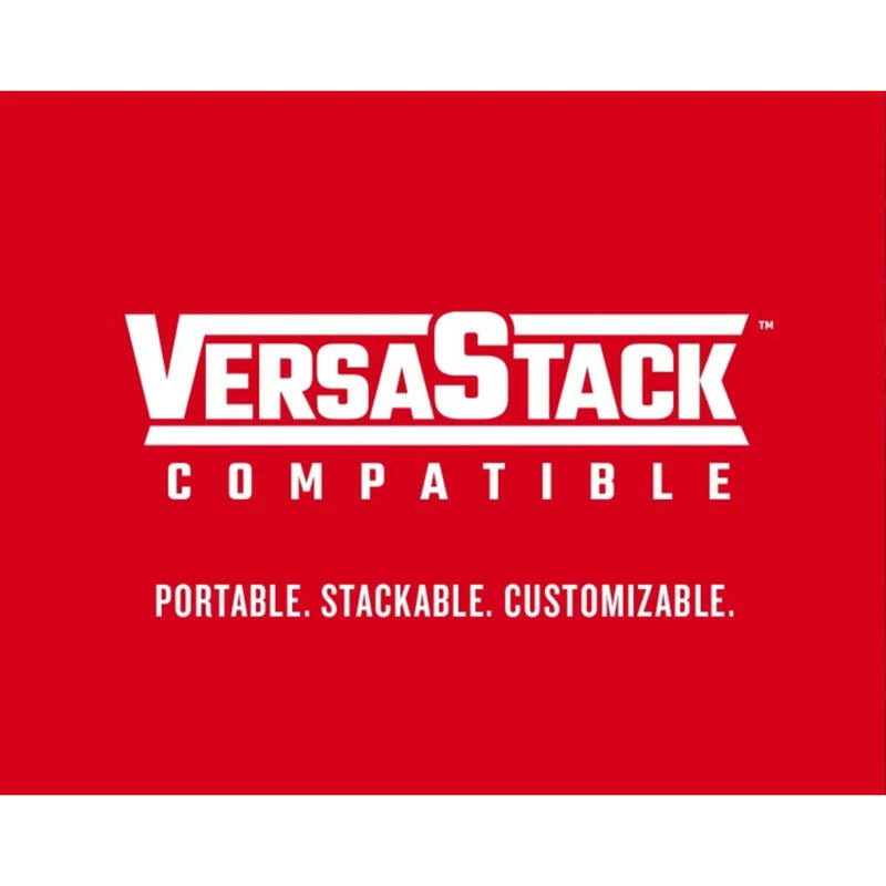 Brand new 🥰 Wholesale 🤩 Craftsman VERSASTACK 17 in. Suitcase Tool Box Black/Red 👍 🌟 - Image 4