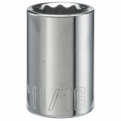 Best Pirce ✔️ Cheap 🤩 Craftsman 11/16 in. X 1/2 in. drive SAE 12 Point Shallow Socket 1 pc ⌛ 👍