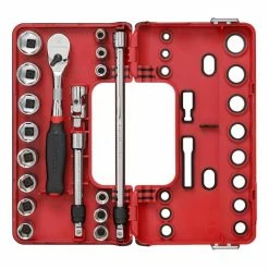 Best reviews of 🔔 Wholesale 🤩 Craftsman V-Series 3/8 in. drive Metric 6 Point Socket and Tool Set 18 pc ⭐ ⭐