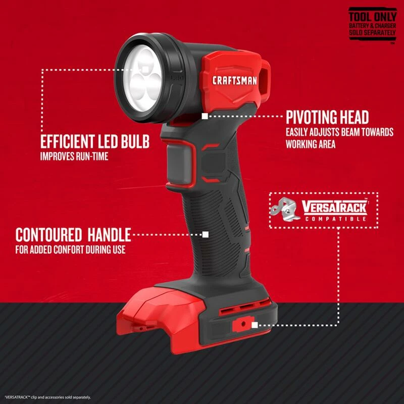 Cheapest ๐คฉ Brand new โ๏ธ Craftsman 140 lm LED Battery Stand (H or Scissor) Work Light ๐ ๐ - Image 2