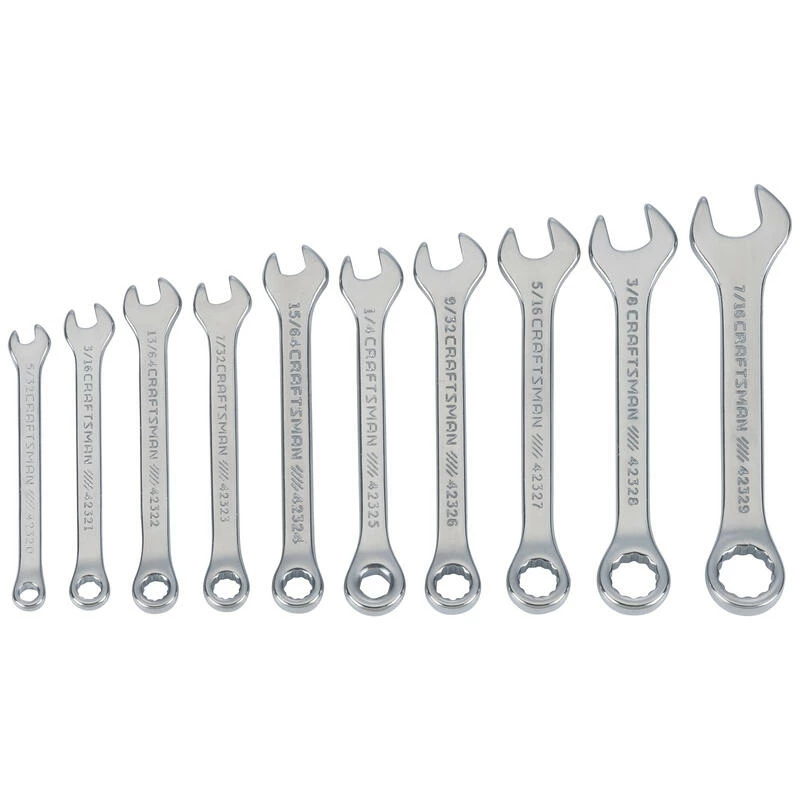 Best deal ๐ฅ Best Pirce ๐ฅ Craftsman 12 Point SAE Ignition Combination ๐ง Wrench Set 10 pc โญ โค๏ธ